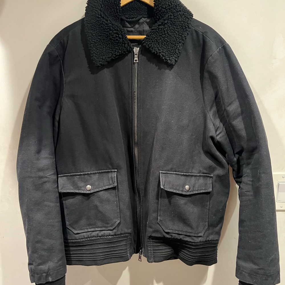 TWENTY Heavyweight non-stretch canvas jacket